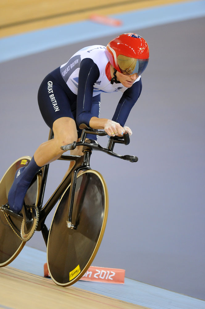 Sarah Storey, London 2012 Paralympic Games track day one
