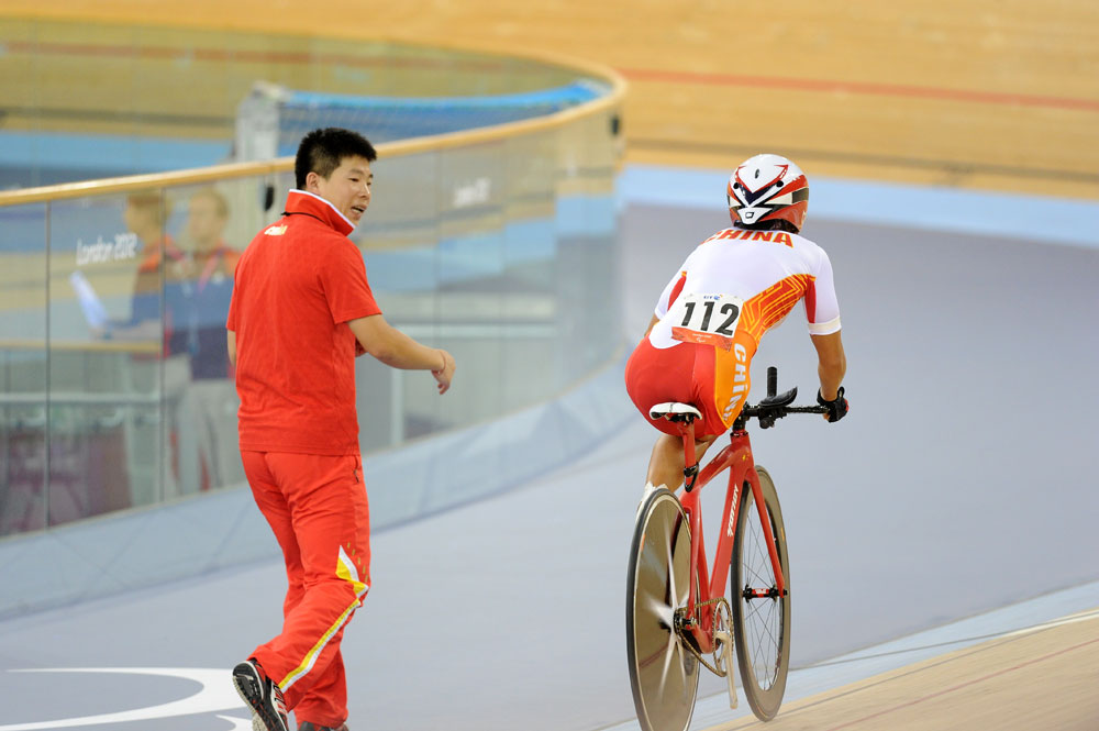 Sini Zeng, London 2012 Paralympic Games track day one