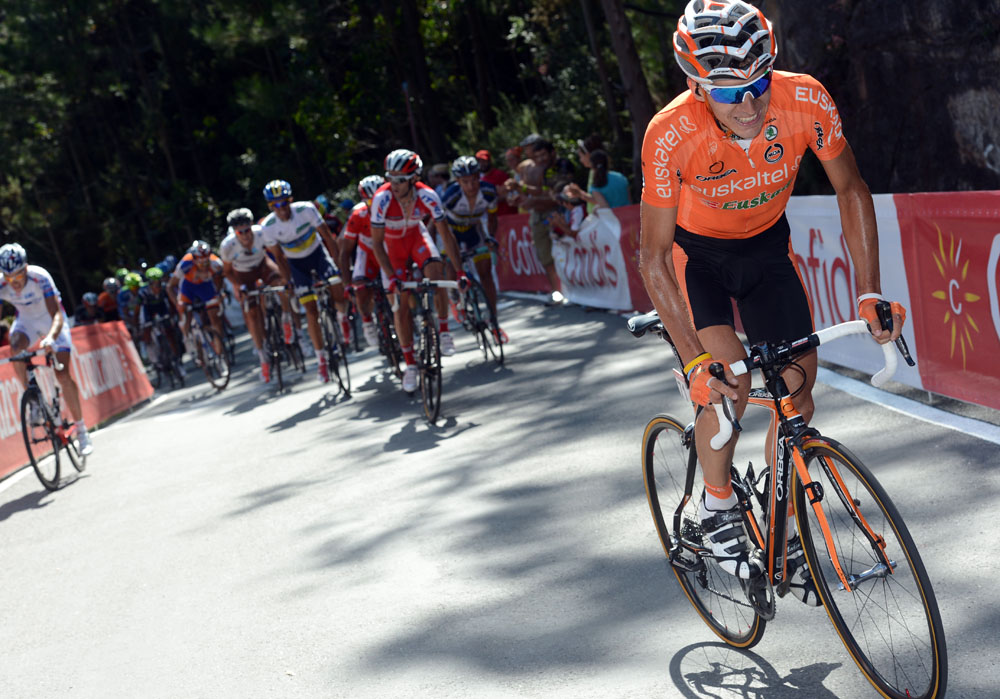 Igor Anton attacks, Vuelta a Espana 2012, stage 12