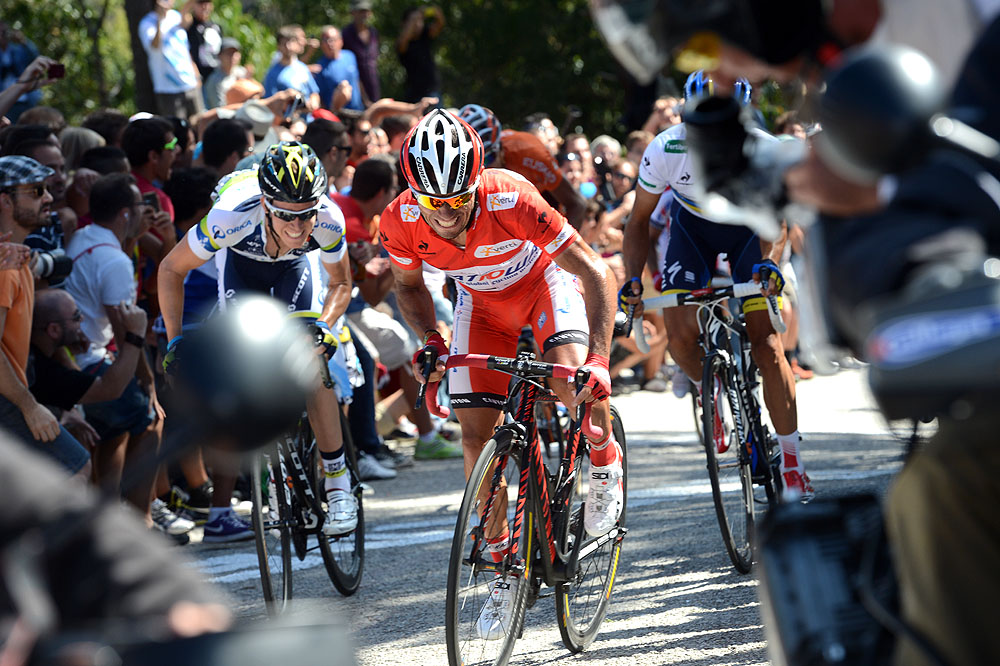 Joaquin Rodriguez attacks, Vuelta a Espana 2012, stage 12