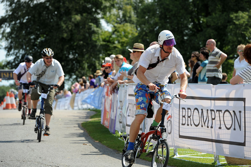 Brompton World Champs, Bike Blenheim Palace 2012