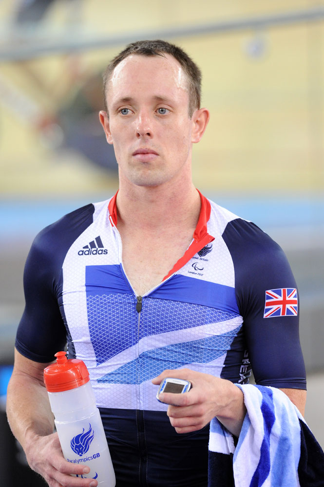Shaun McKeown, pursuit, London 2012 Paralympic Games, track day two, morning session