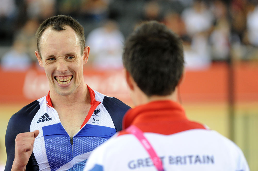 Shaun McKeown, pursuit, London 2012 Paralympic Games, track day two, morning session