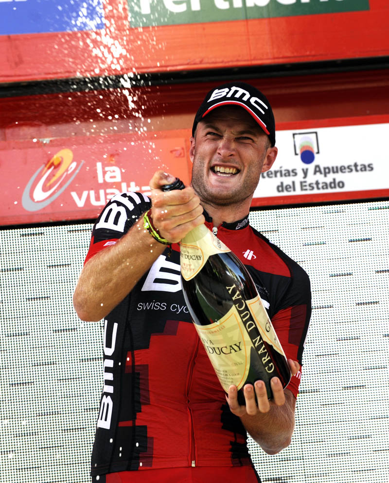 Steve Cummings wins stage, Vuelta a Espana 2012, stage 13