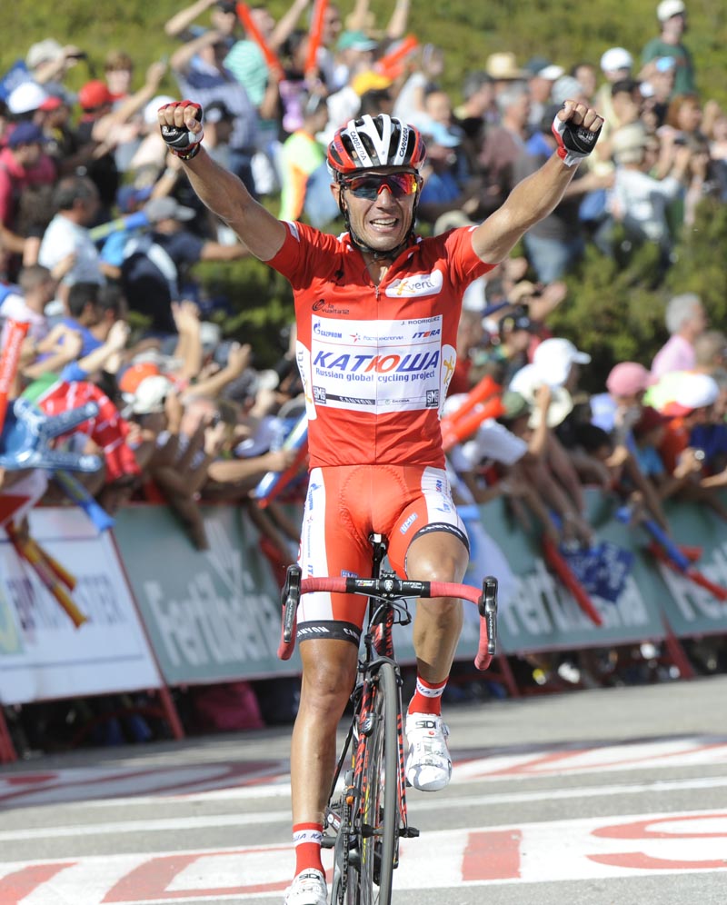 Joaquin Rodriguez wins, Vuelta a Espana 2012, stage 14