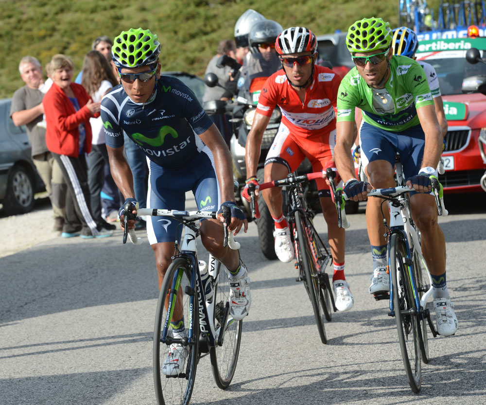 Quintana and Valverde, Vuelta a Espana 2012, stage 15