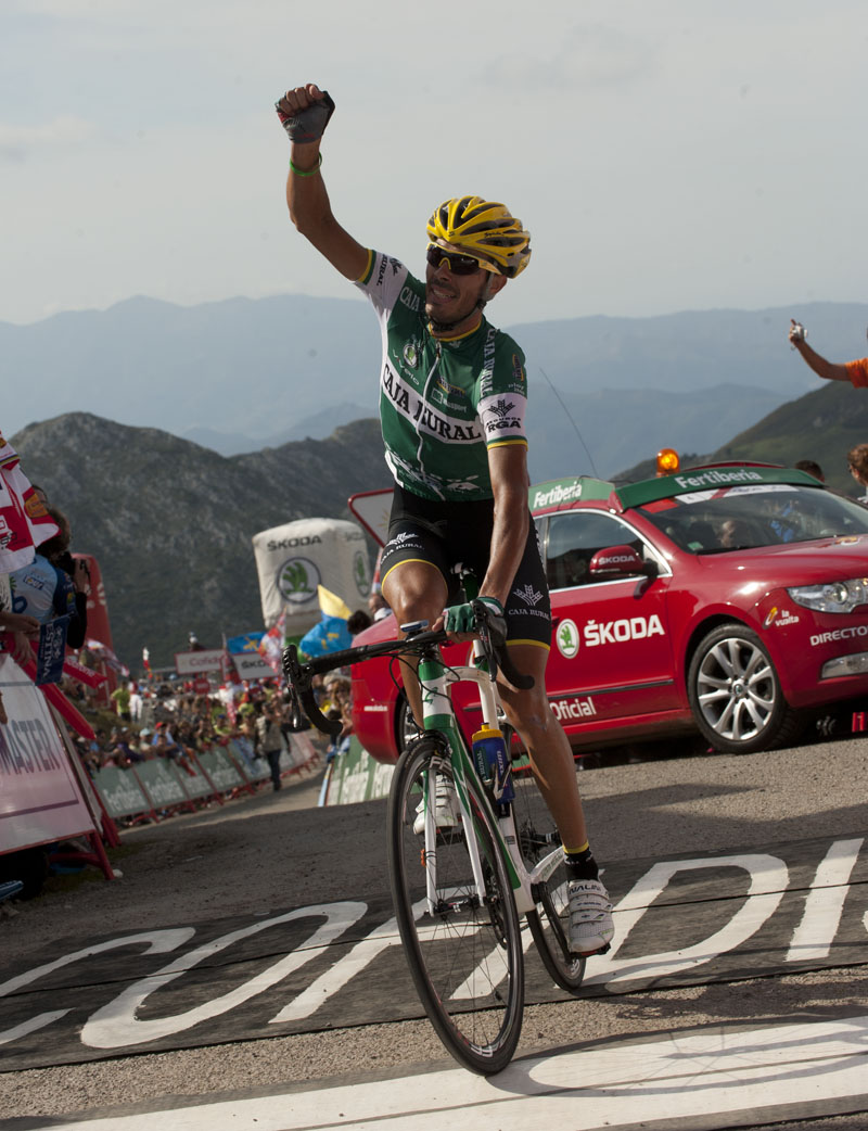 Piedra wins, Vuelta a Espana 2012, stage 15