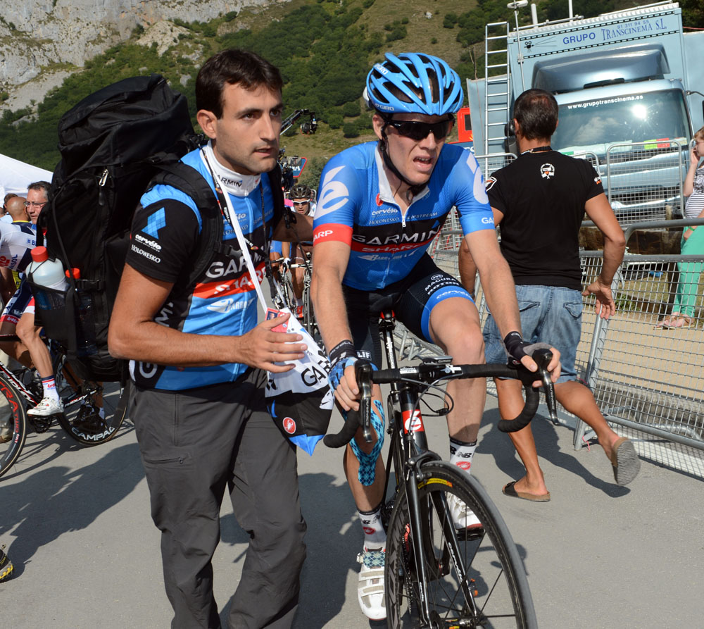 Andrew Talansky, Vuelta a Espana 2012, stage 17