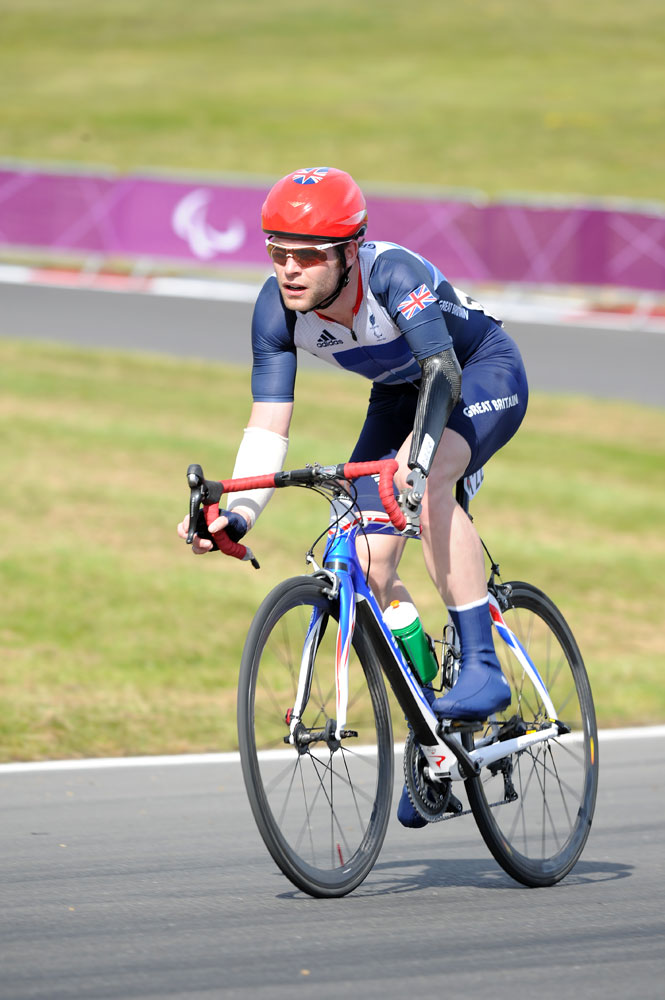 Jon-Allan Butterworth, London 2012 Paralympic Games, road cycling day two