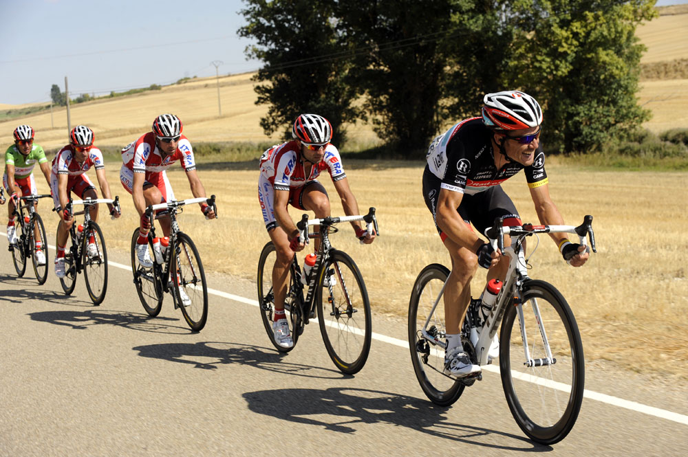 Irizar chases, Vuelta a Espana 2012, stage 18