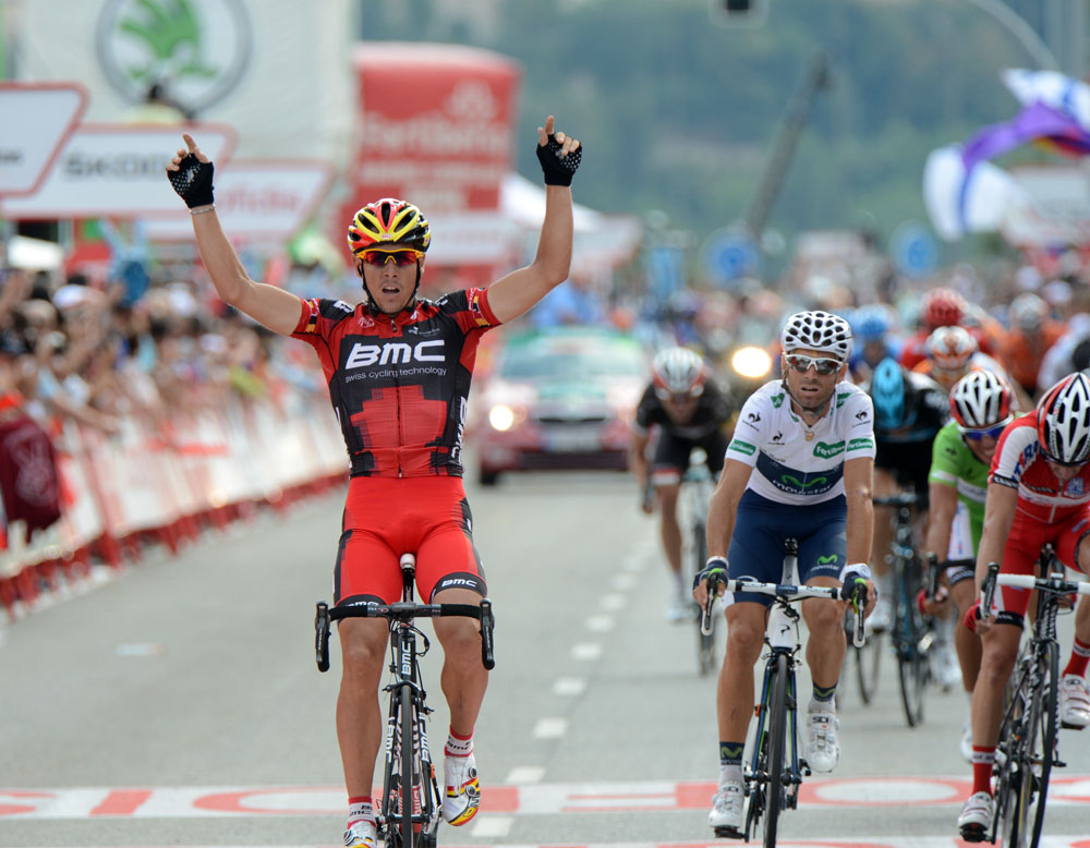 Philippe Gilbert wins, Vuelta a Espana 2012, stage 19 Philippe Gilbert wins, Vuelta a Espana 2012, stage 19
