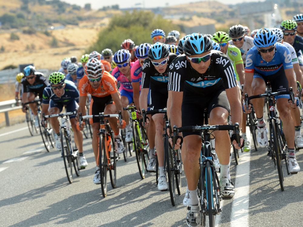 Danny Pate and Sky, Vuelta a Espana 2012, stage 19
