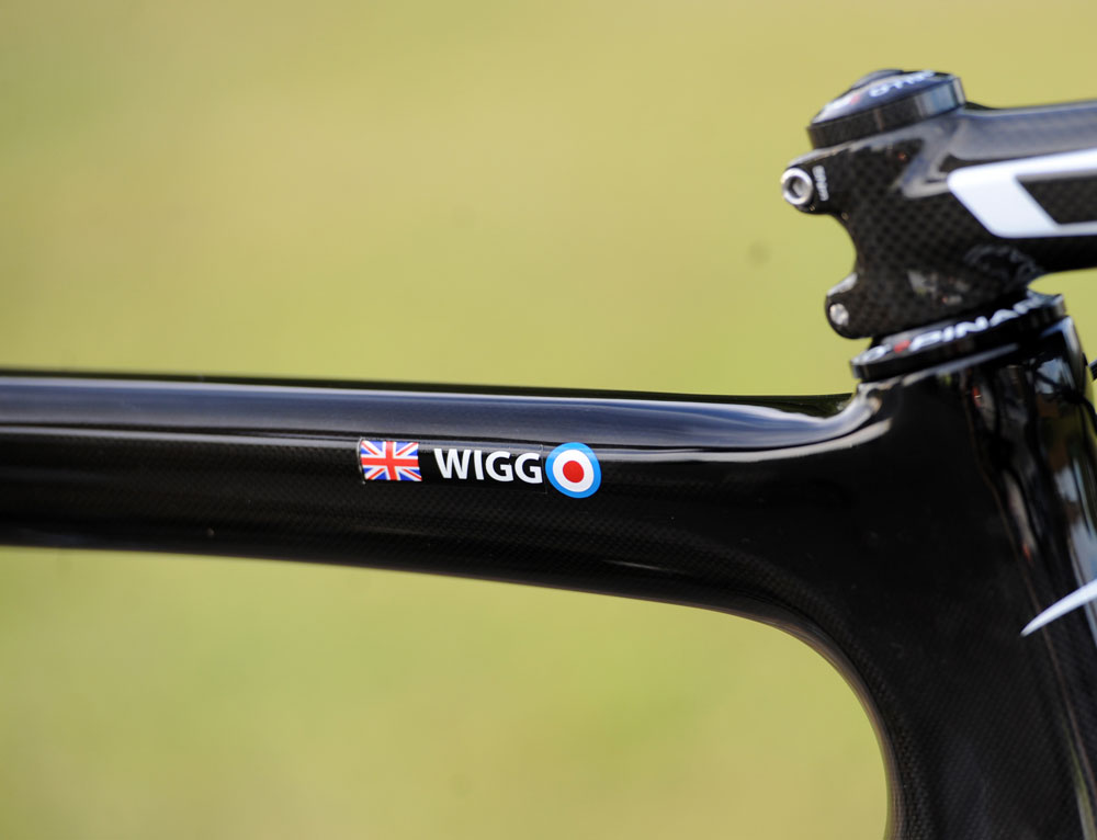 Bradley Wiggins' Pinarello Dogma, Tour of Britain 2012