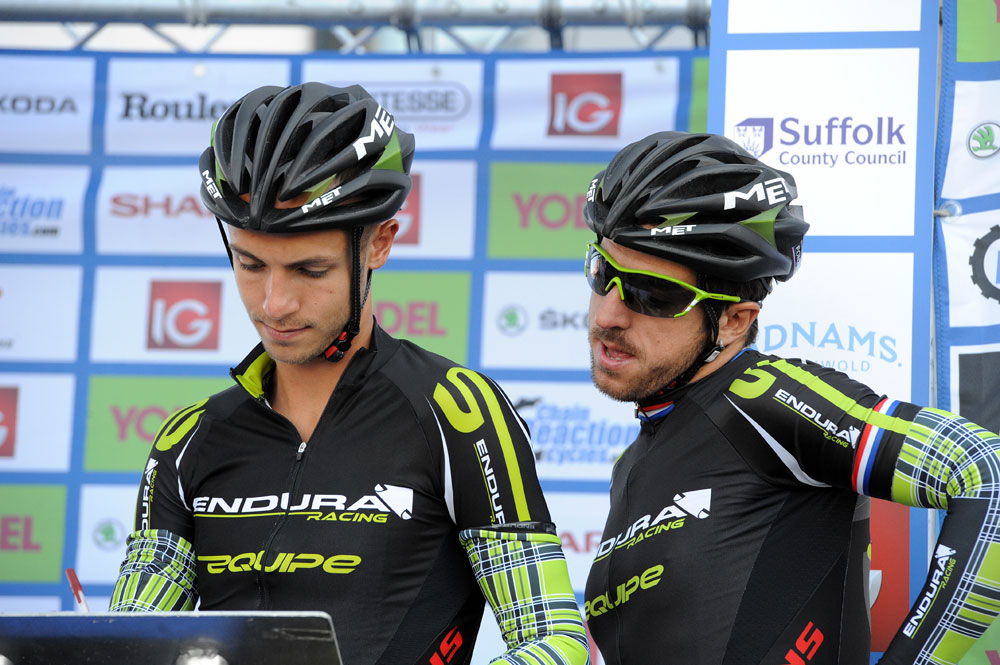 Jonathan Tiernan-Locke and Russell Downing, Tour of Britain 2012, stage one