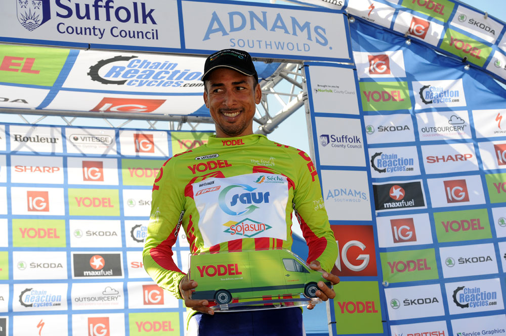 Rony Martias, Yodel sprint winner, Tour of Britain 2012, stage one