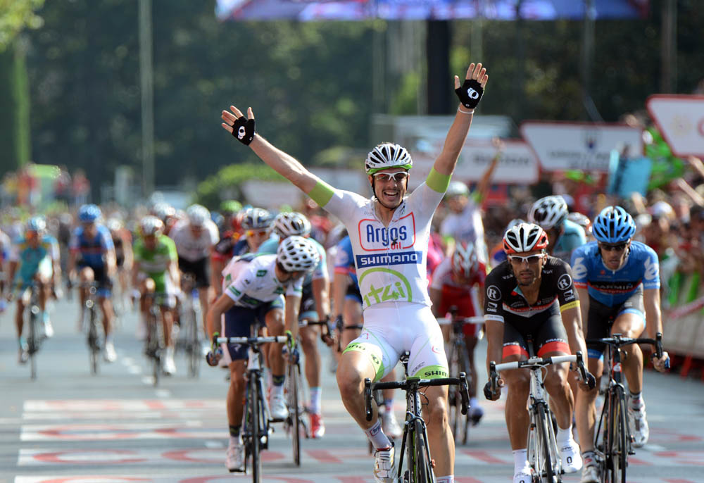 John Degenkolb wins stage, Vuelta a Espana 2012, stage 21