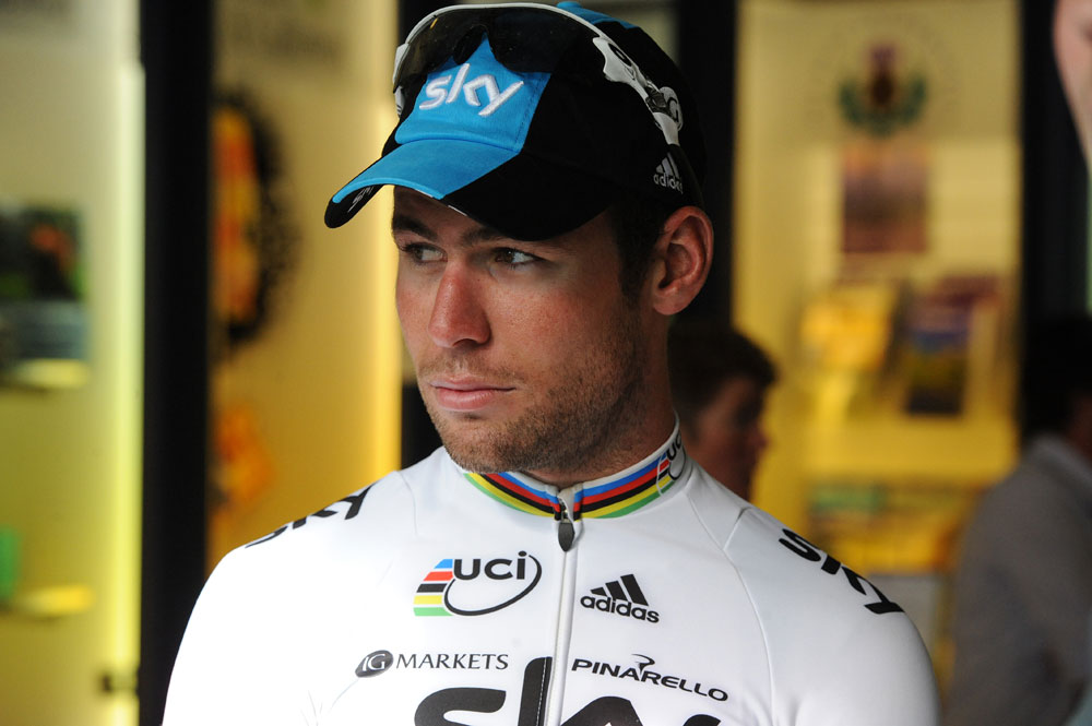 Mark Cavendish, Tour of Britain 2012, stage three