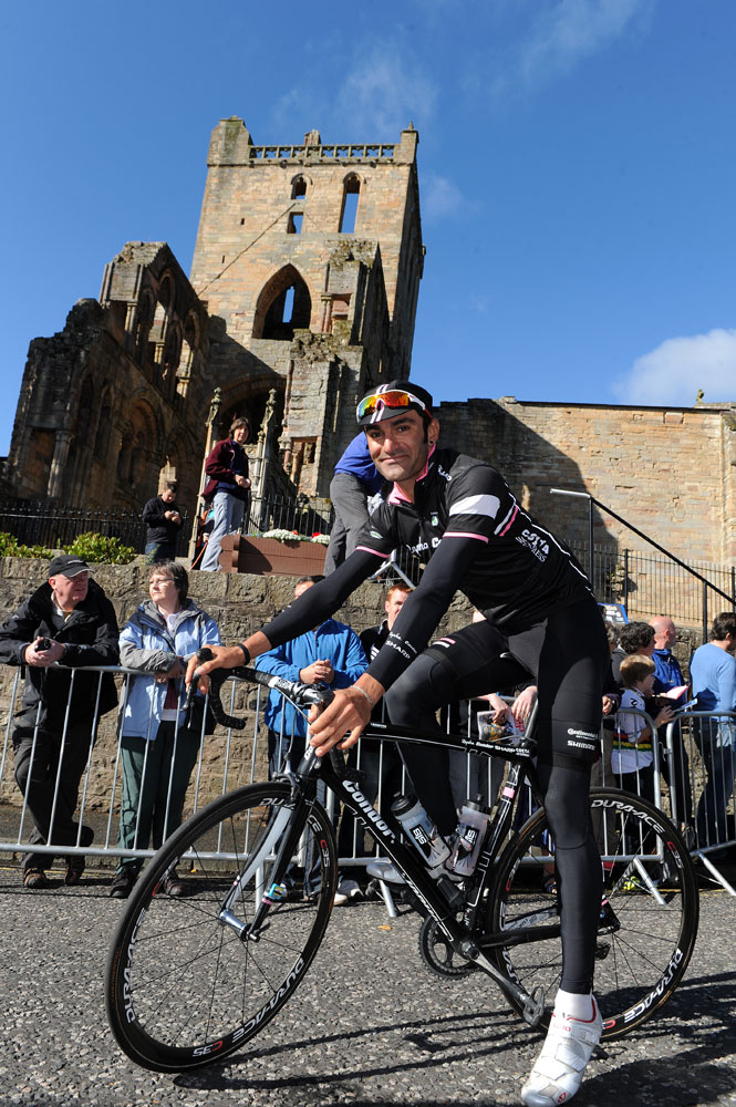 Kristian House in Jedburgh, Tour of Britain 2012, stage three