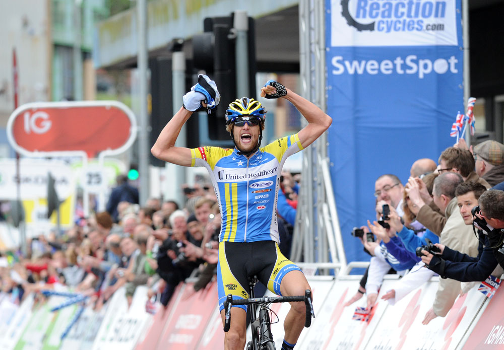 Mark De Maar wins, Tour of Britain 2012, stage five