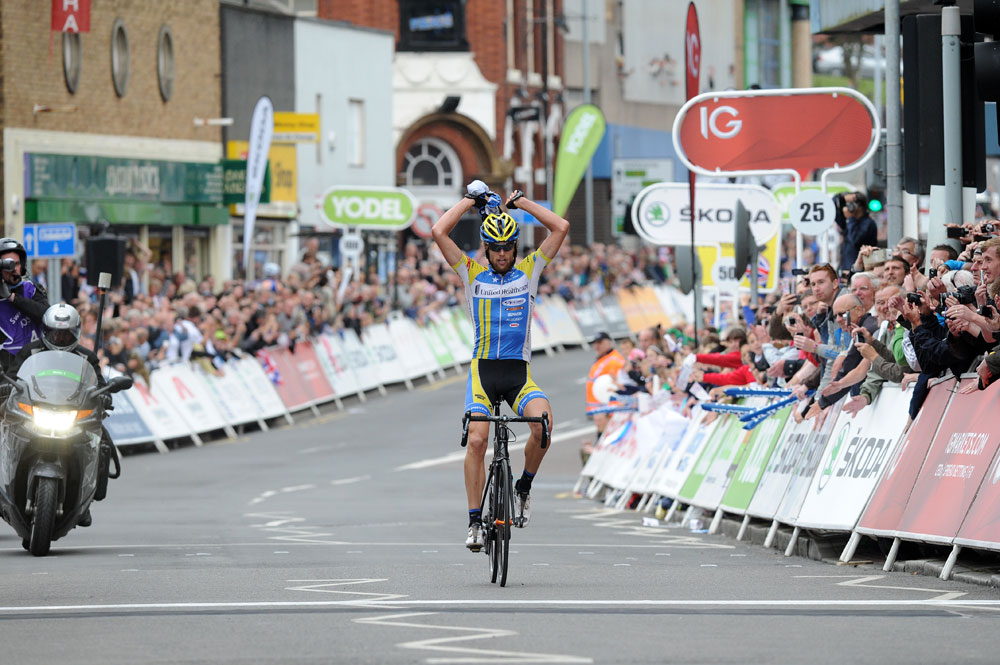 Mark De Maar wins, Tour of Britain 2012, stage five