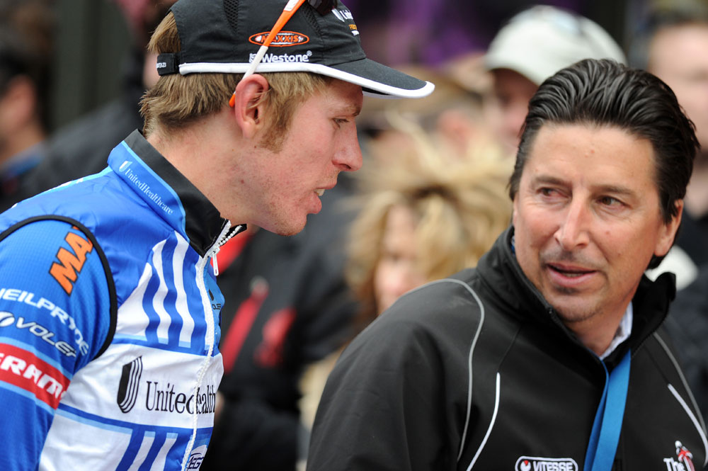 Boy Van Poppel and Harris, Tour of Britain 2012, stage five