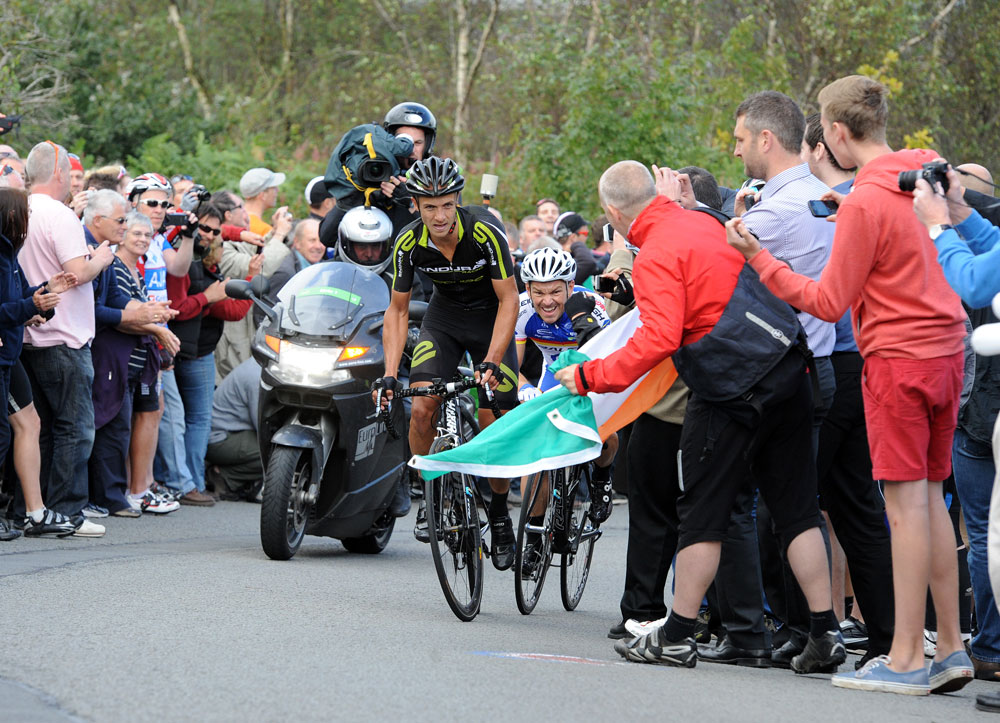 Jonathan Tiernan-Locke and Graham Briggs, Tour of Britain 2012, stage six