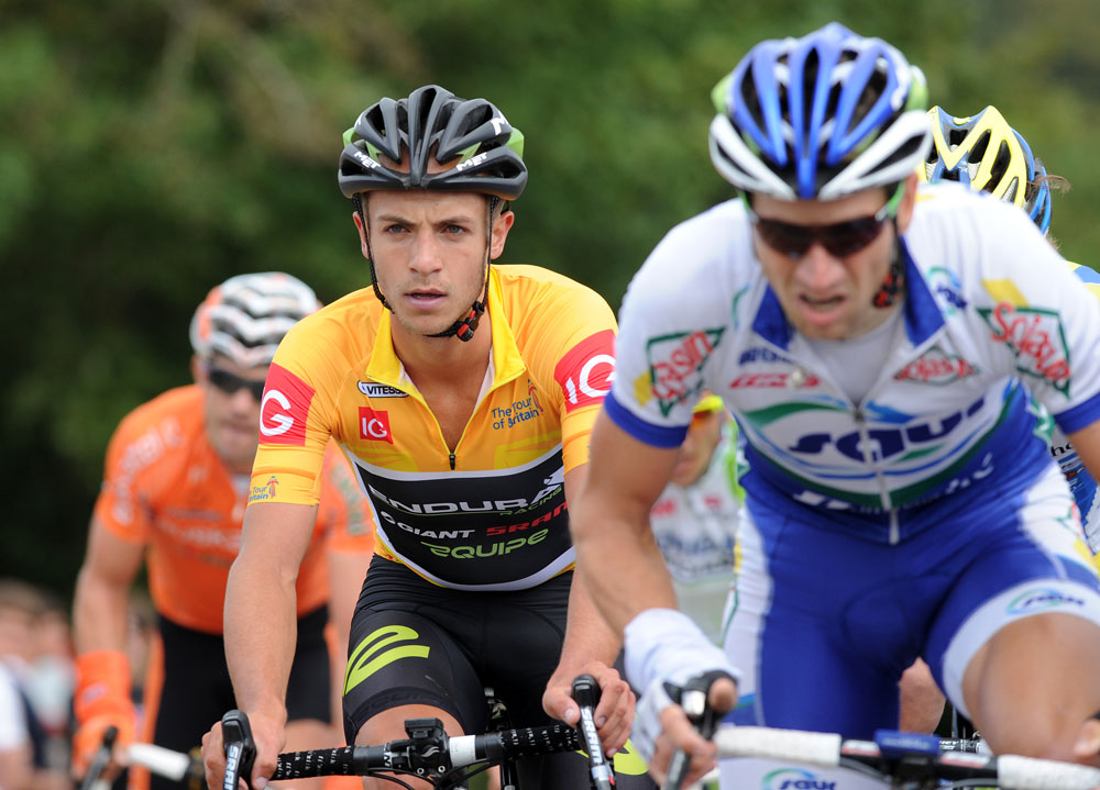 Jonathan Tiernan-Locke on South Hill, Tour of Britain 2012, stage seven