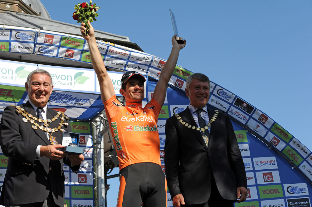 Pablo Urtasun, stage winner, Tour of Britain 2012, stage seven