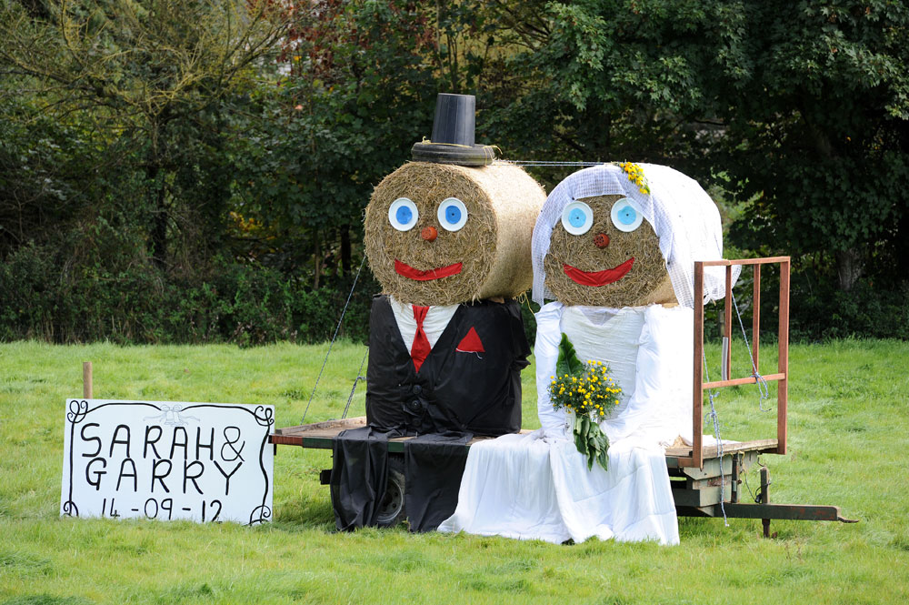 Roadside sculpture, Tour of Britain 2012, stage seven