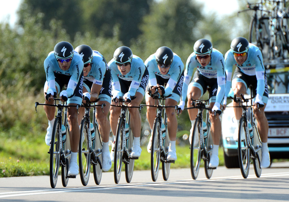 Omega Pharma win men's TTT, World Championships 2012, team time trial