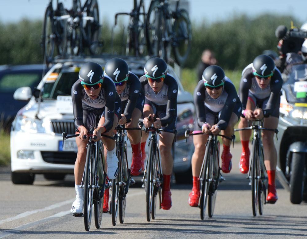Specialized-Lululemon win women's TTT, World Championships 2012, team time trial
