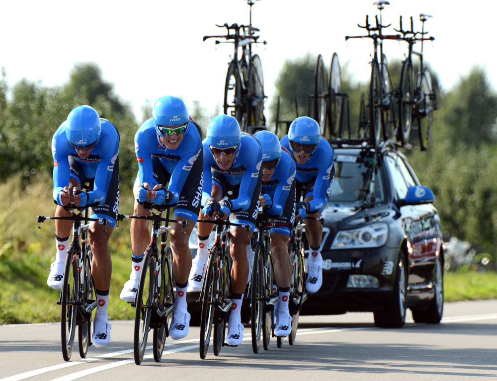 Garmin-Sharp, World Championships 2012, team time trial