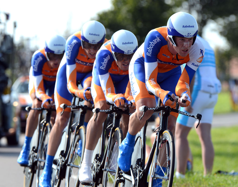 Rabobank, World Championships 2012, team time trial Rabobank, World Championships 2012, team time trial