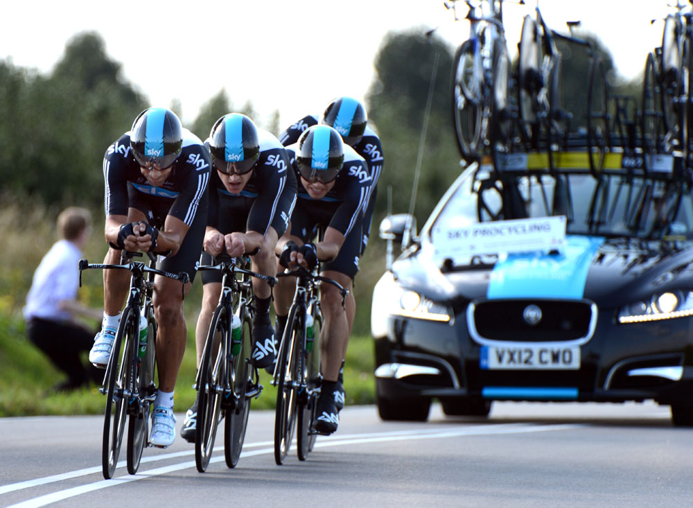 Sky, World Championships 2012, team time trial