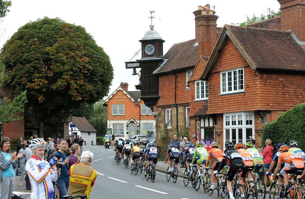Abinger Hammer, Tour of Britain 2012, stage eight