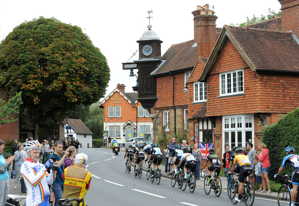 Abinger Hammer, Tour of Britain 2012, stage eight