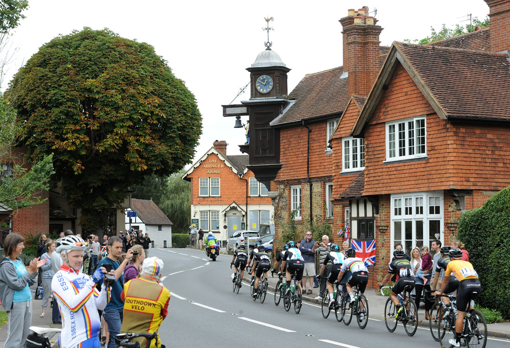 Abinger Hammer, Tour of Britain 2012, stage eight