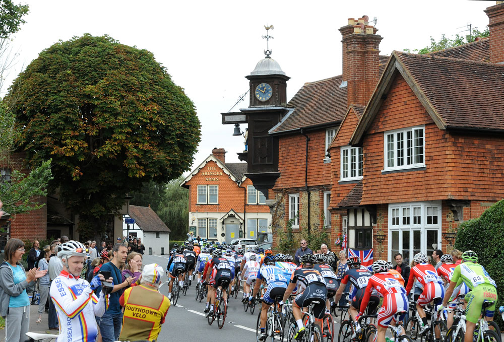 Abinger Hammer, Tour of Britain 2012, stage eight