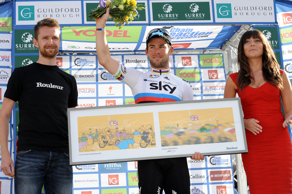 Mark Cavendish, Tour of Britain 2012, stage eight