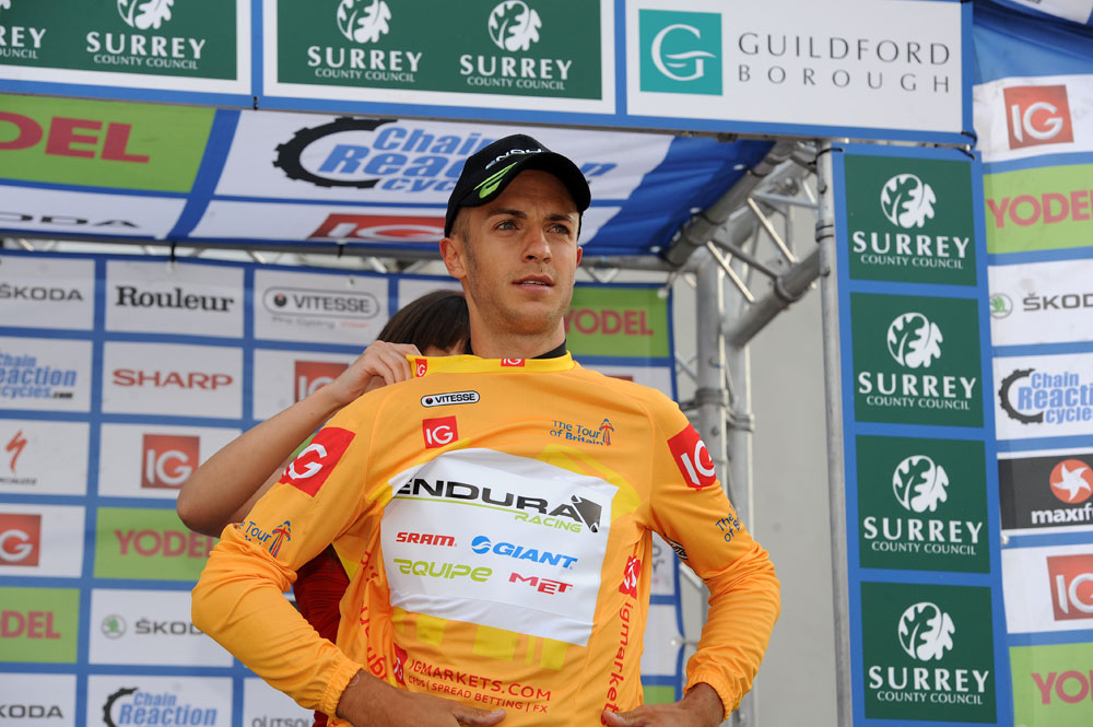 Jonathan Tiernan-Locke wins overall, Tour of Britain 2012, stage eight Jonathan Tiernan-Locke wins overall, Tour of Britain 2012, stage eight
