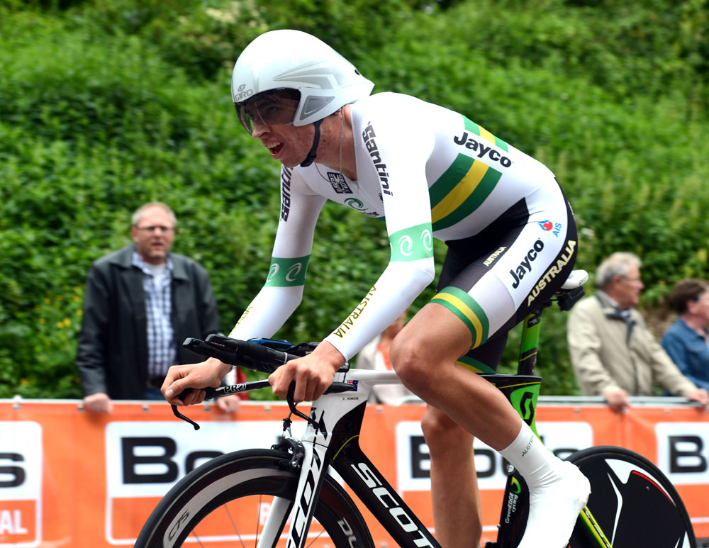 Rohan Dennis, Under-23 men's time trial, World Championships 2012