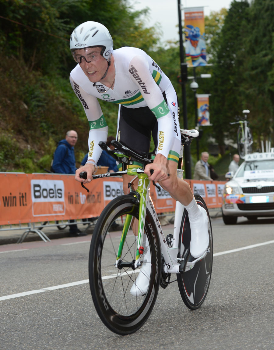 Damian Howson, Under-23 men's time trial, World Championships 2012