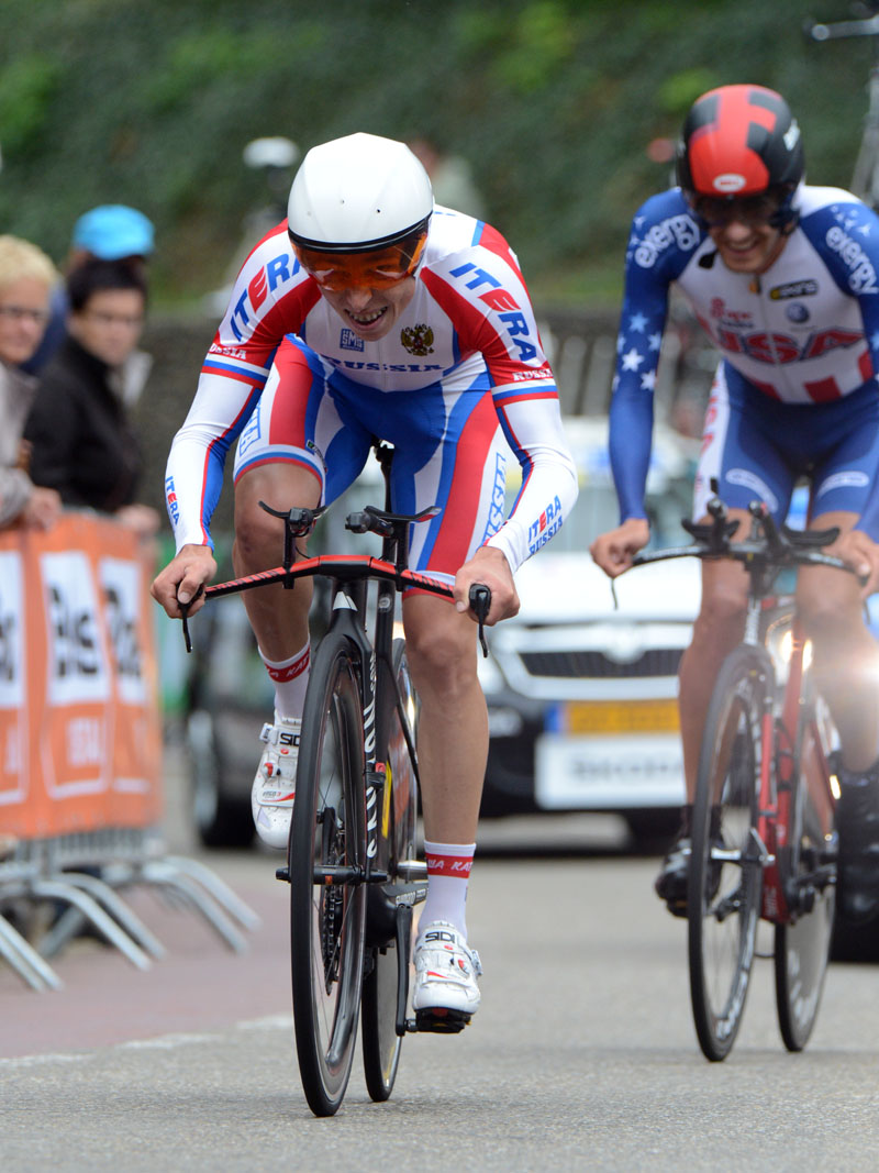 Chernetsky and Warbasse, World Championships 2012, under-23 men time trial