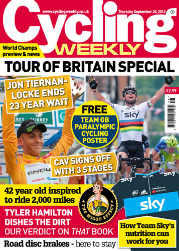 Cycling Weekly September 20 2012 issue Cycling Weekly September 20 2012 issue