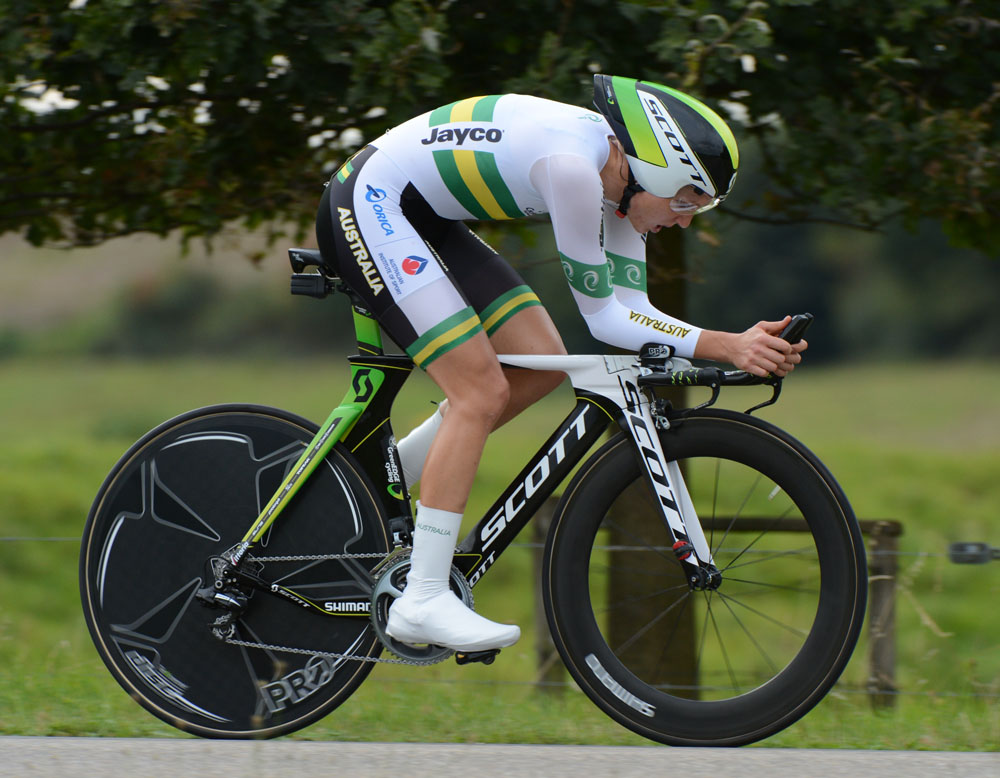 Shara Gillow, Women's time trial, Road World Championships 2012