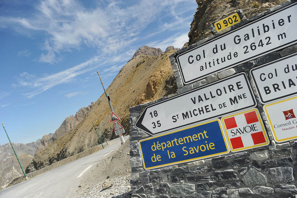 Col du Galibier in stage 15 of 2013 Giro d'Italia Col du Galibier in stage 15 of 2013 Giro d'Italia