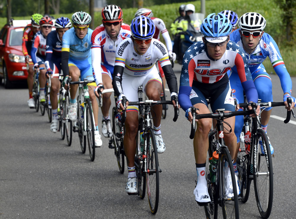 Alex Howes escape, Men's road race, Road World Championships 2012