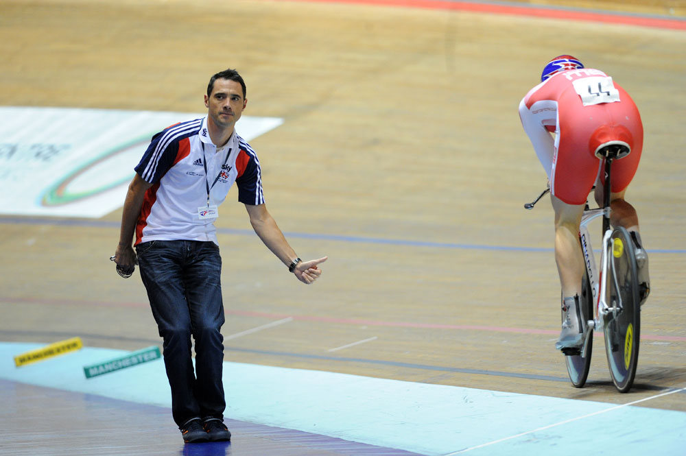 Owain Doull and Chris Newton, British national track championships 2012