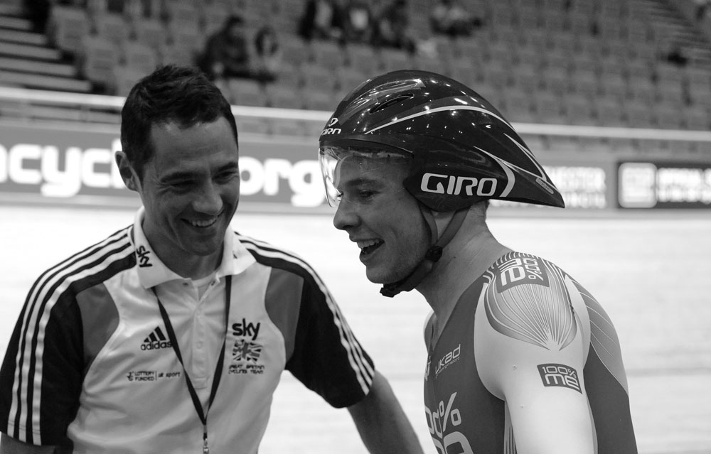 Owain Doull and Chris Newton, British national track championships 2012