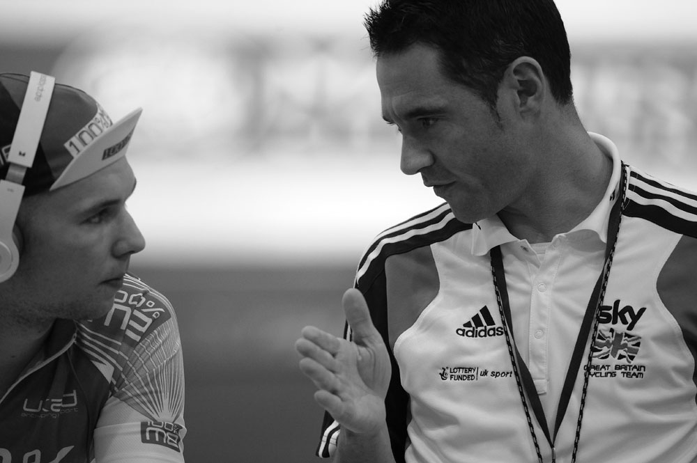 Owain Doull and Chris Newton, British national track championships 2012